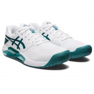 Asics Gel-Challenger 13 White/Velvet Pine Tennis Shoes Men