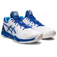 Asics Court Ff Novak White/Tuna Blue Tennis Shoes Men