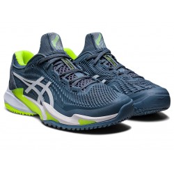 Asics Court Ff 3 Oc Steel Blue/White Tennis Shoes Men