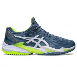 Asics Court Ff 3 Oc Steel Blue/White Tennis Shoes Men