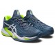 Asics Court Ff 3 Clay Steel Blue/White Tennis Shoes Men