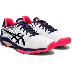 Asics Solution Speed Ff White/Peacoat Tennis Shoes Women