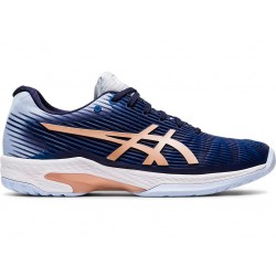 Asics Solution Speed Ff Peacoat/Rose Gold Tennis Shoes Women