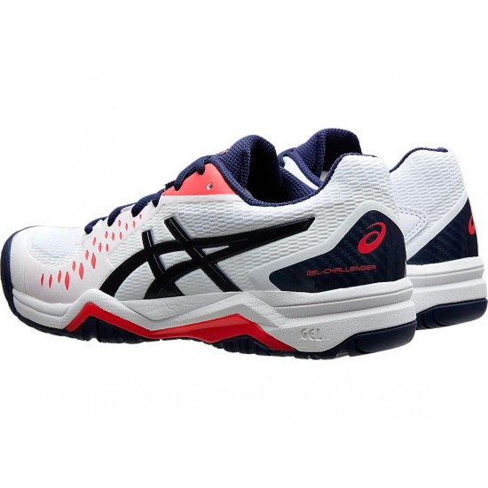 Asics Gel-Challenger 12 White/Peacoat Tennis Shoes Women