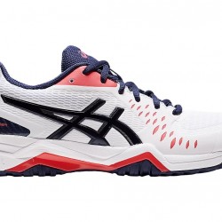 Asics Gel-Challenger 12 White/Peacoat Tennis Shoes Women