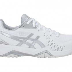 Asics Gel-Challenger 12 White/Silver Tennis Shoes Women
