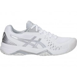 Asics Gel-Challenger 12 White/Silver Tennis Shoes Women