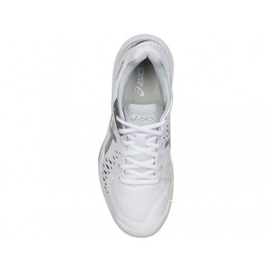 Asics Gel-Challenger 12 White/Silver Tennis Shoes Women