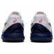 Asics Gel-Resolution 8 White/Lapis Lazuli Blue Tennis Shoes Women
