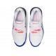 Asics Gel-Resolution 8 White/Lapis Lazuli Blue Tennis Shoes Women