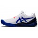 Asics Gel-Resolution 8 White/Lapis Lazuli Blue Tennis Shoes Women