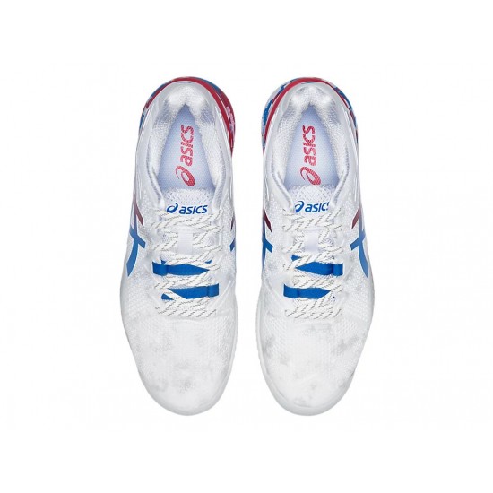 Asics Gel-Resolution 8 L.E. White/Pure Silver Tennis Shoes Women