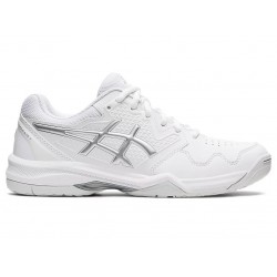 Asics Gel-Dedicate 7 White/Pure Silver Tennis Shoes Women