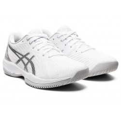 Asics Solution Swift Ff White/Pure Silver Tennis Shoes Women