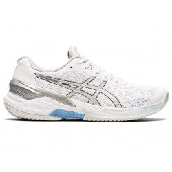 Asics Sky Elite Ff White/Pure Silver Volleyball Shoes Women