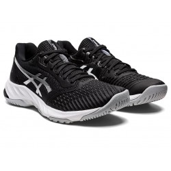 Asics Netburner Ballistic Ff 3 Black/Pure Silver Volleyball Shoes Women