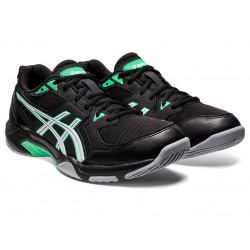 Asics Gel-Rocket 10 Black/New Leaf Volleyball Shoes Men