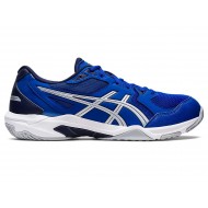 Asics Gel-Rocket 10 (2E) Blue/Pure Silver Volleyball Shoes Men