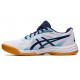 Asics Upcourt 5 White/Indigo Blue Volleyball Shoes Men