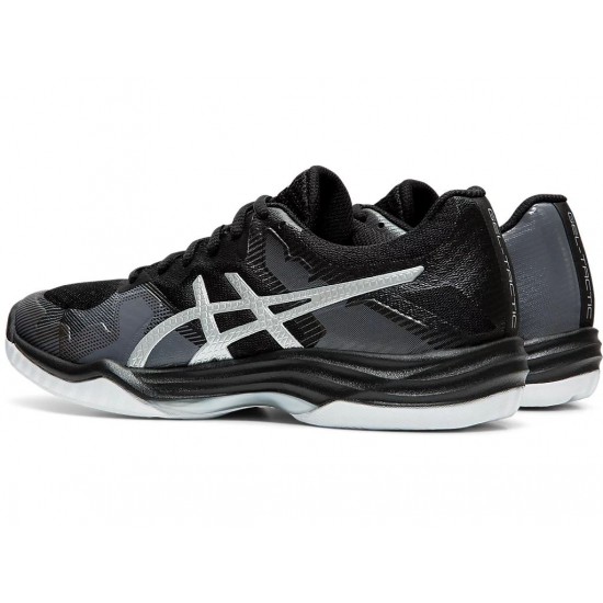 Asics Gel-Tactic 2 Black/Silver Volleyball Shoes Women