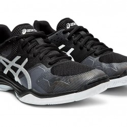 Asics Gel-Tactic 2 Black/Silver Volleyball Shoes Women