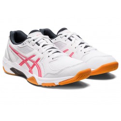 Asics Gel-Rocket 10 White/Pink Cameo Volleyball Shoes Women