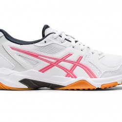 Asics Gel-Rocket 10 White/Pink Cameo Volleyball Shoes Women