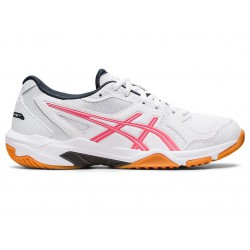 Asics Gel-Rocket 10 White/Pink Cameo Volleyball Shoes Women