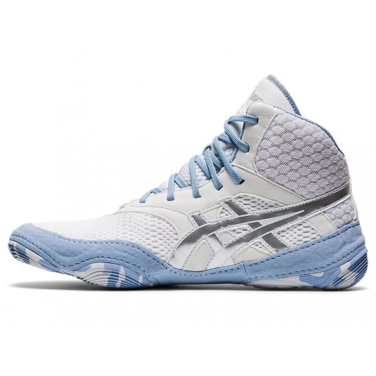 Asics Matblazer White/Mist Wrestling Shoes Women