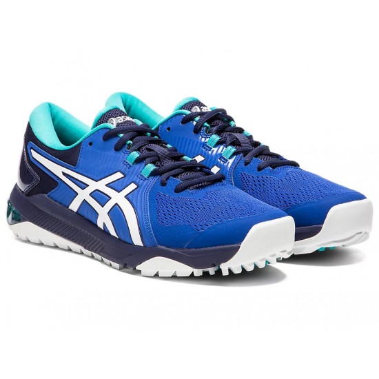 Asics Gel-Course Glide Blue/White Golf Shoes Men