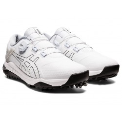 Asics Gel-Course Duo Boa White/Black Golf Shoes Men