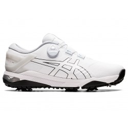 Asics Gel-Course Duo Boa White/Black Golf Shoes Men