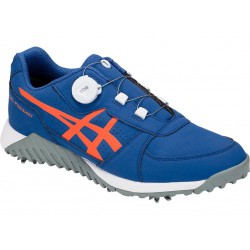 Asics Gel-Preshot Boa Imperial/Nova Orange Golf Shoes Men