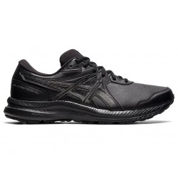 Asics Gel-Contend Walker (4E) Black/Black Running Shoes Men