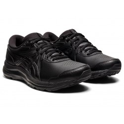 Asics Gel-Contend Walker (D) Black/Black Running Shoes Women