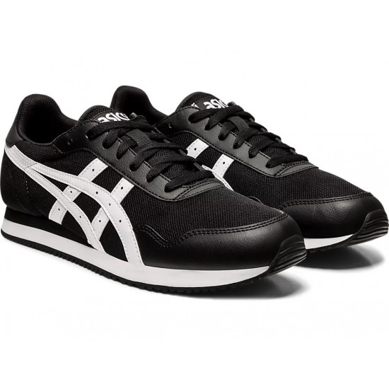 Asics Tiger Runner Black/White Sportstyle Shoes Men