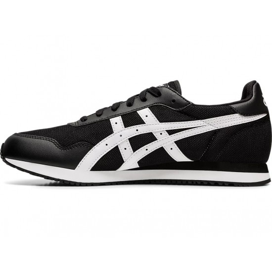 Asics Tiger Runner Black/White Sportstyle Shoes Men