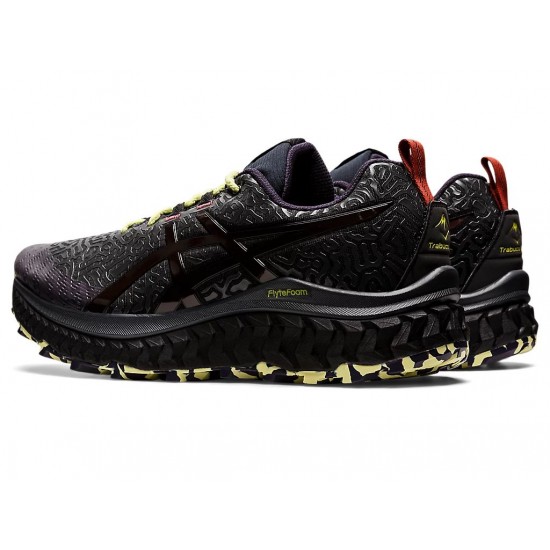 Asics Trabuco Max Black/Cinnabar Sportstyle Shoes Men