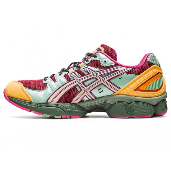 Asics Brain Dead X Gel-Nimbus 9 Rio Red/Almost Apricot Sportstyle Shoes Men