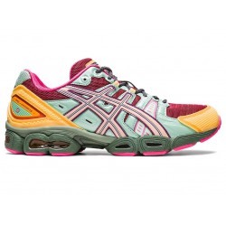 Women's GEL-NIMBUS 24 COLOR INJECTION, White/Pink Glo