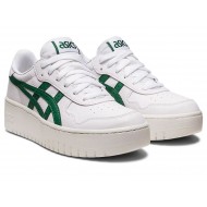 Asics Japan S Pf White/Shamrock Green Sportstyle Shoes Women