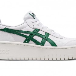 Asics Japan S Pf White/Shamrock Green Sportstyle Shoes Women