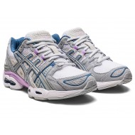 Asics Gel-Nimbus 9 White/Mid Grey Sportstyle Shoes Women