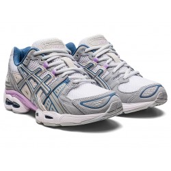 Asics Gel-Nimbus 9 White/Mid Grey Sportstyle Shoes Women