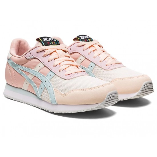 Asics Tiger Runner Cream/Aqua Angel Sportstyle Shoes Women